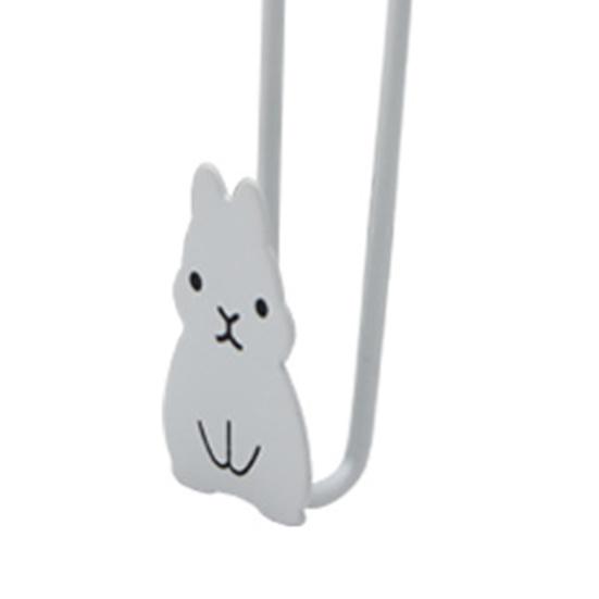 Yousheng Multi-functional Over-The-Door Hook Heavy Duty Metal Rabbit Hanging Hook Kitchen Bathroom Towel Clothes Umbrella Bag Door Back Hanger