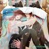 New Print Anime Game Collar X Malice Bedding Set Duvet Cover Bed Set Quilt Cover Pillowcase Comforter King Queen Size Boys Adult