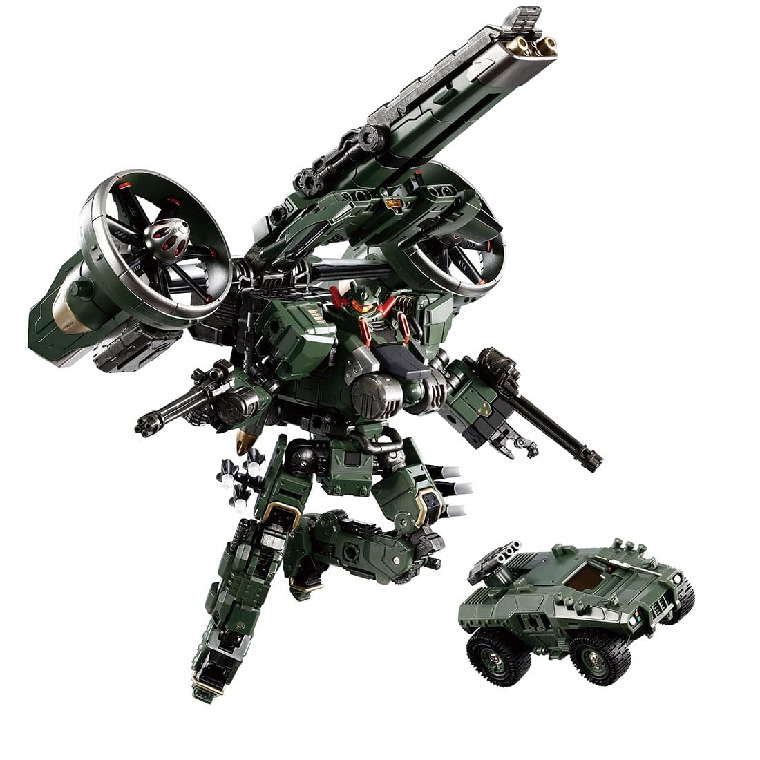 

Period TAKARA TOMY Takara Tomy Mall Exclusive Diaclone Gardaversalter Lifter Space Marine Corps [Pre-order Closed] (Japan) Gyro Unit Ver. зелёный