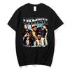 Casual Vintage Cotton Printing T Shirt Usher Singer Music Tour Hip Hop Summer O Collar Unisex and Women Harajuku Tshirt Top