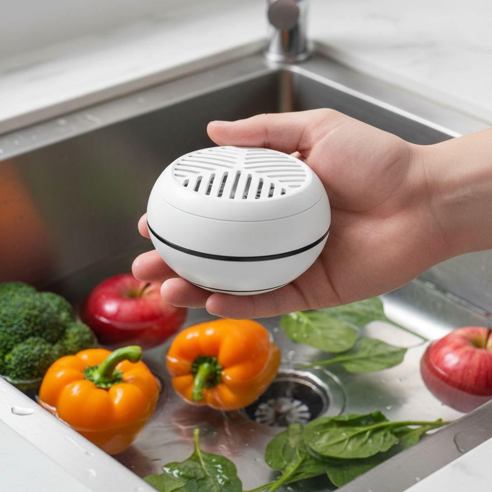 Intelligent Wireless Fruit Vegetable Purifier Waterproof Fruit Vegetable Cleaner Travel
