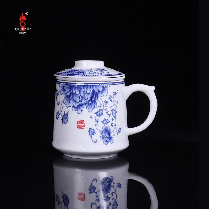 Bafangli Guose Tianxiang Ceramic Tea Set