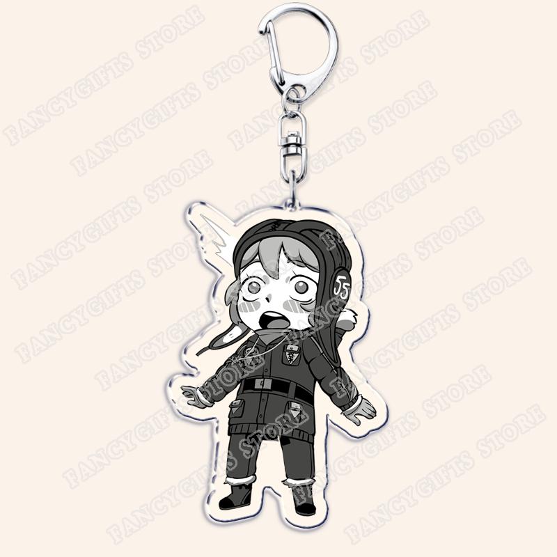 

Cute Cartoon Chibi Elena Keychains for Accessories Bag Keyrings Jewelry Fans Friends Gifts