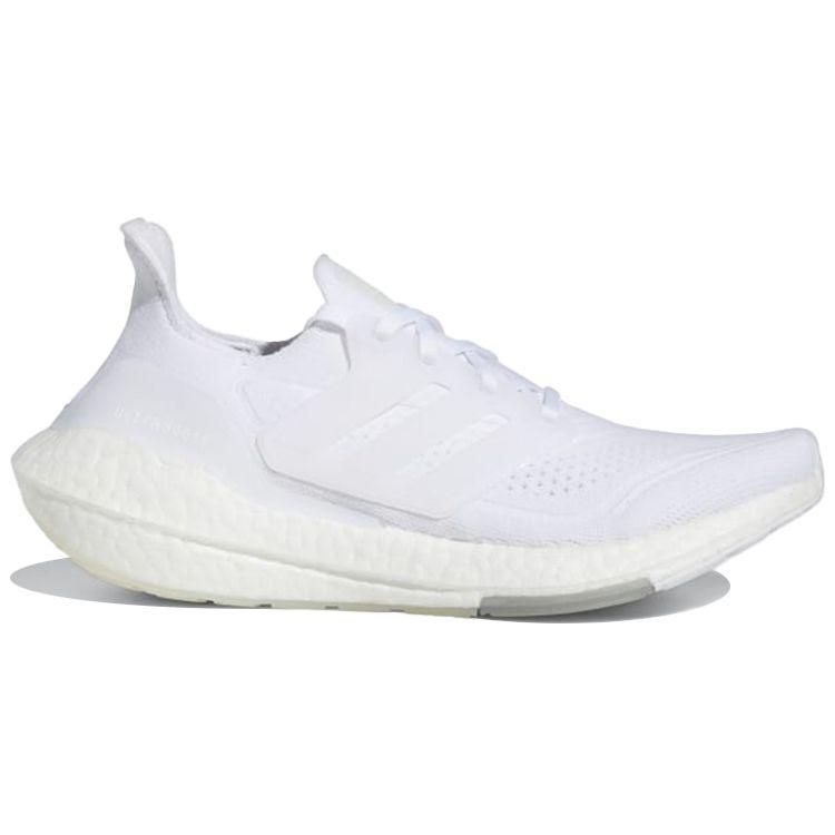 Adidas  UltraBoost 21 Cloud White Women Sneakers Grey-Three FY0403