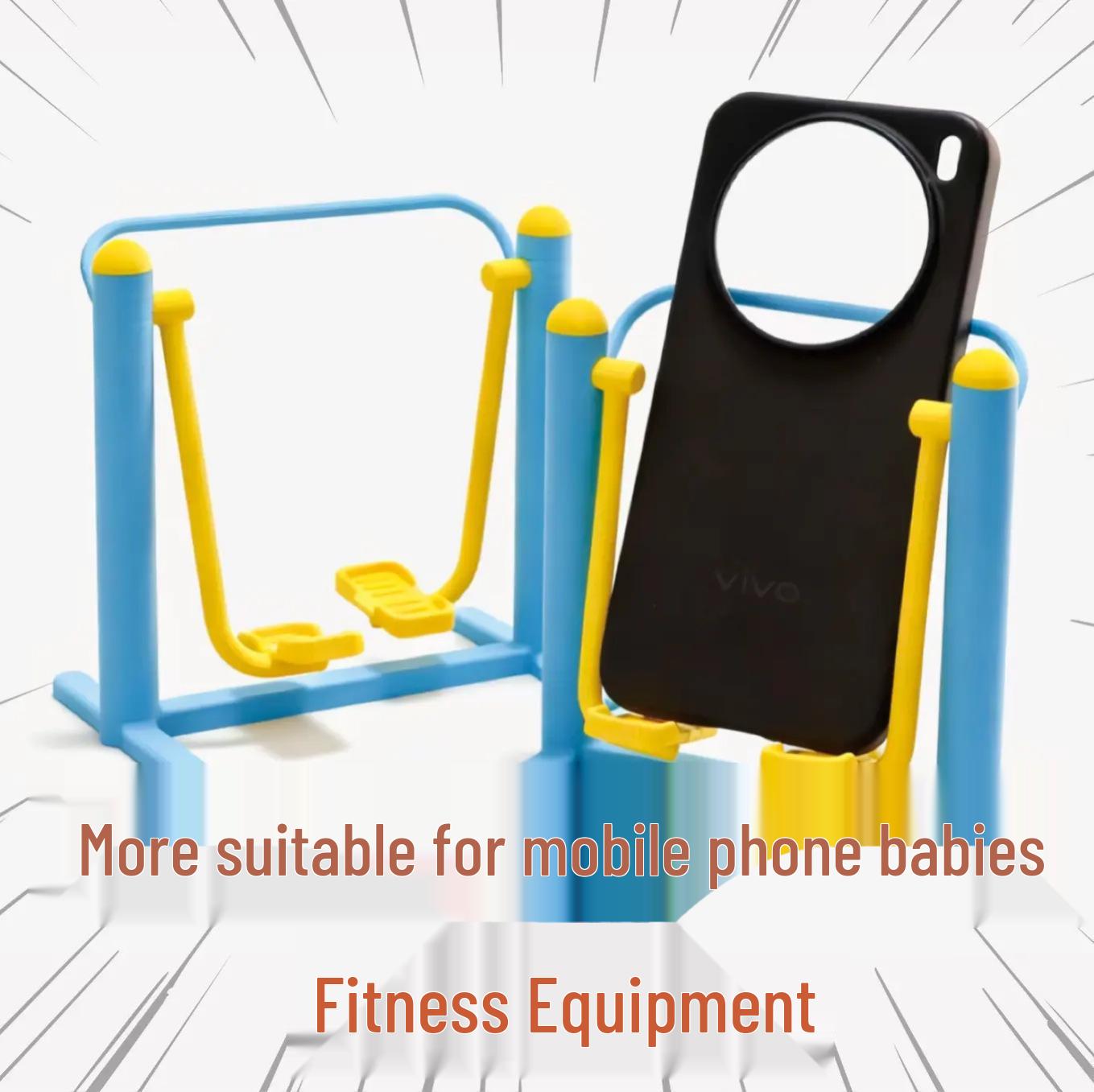 Creative Lazy Person Phone Holder: Cute Desktop Ornament for Binge-Watching and Fitness