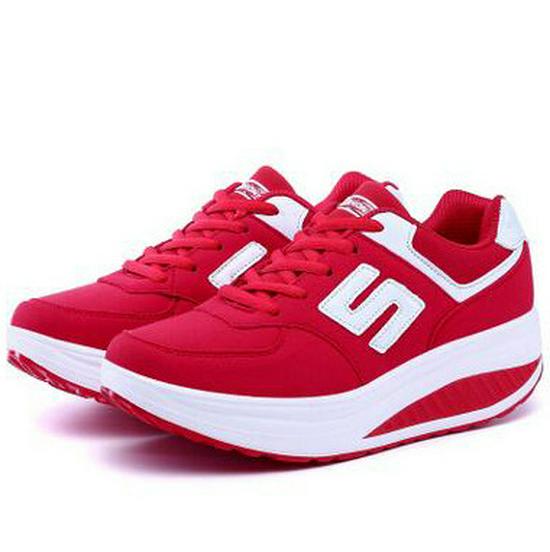 Women's Leather Breathable Low-Top Sneakers - Spring/Autumn Fashion Casual Lace-Up Shoes