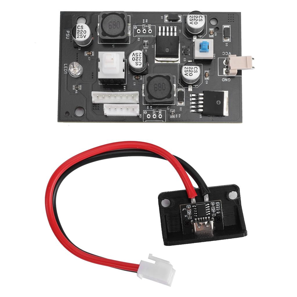 Console Power Supply Replacement for Fat Game Console 3A Type C Interface Power Supply Board