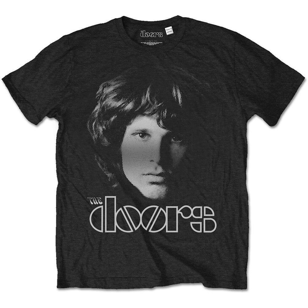 The Doors Unisex T-Shirt: Jim Halftone Unisex T-Shirt S