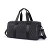 Men and Women's Short-distance Business Trip Printed Large-capacity Luggage Bag PU Waterproof Fashion Simple Handbag