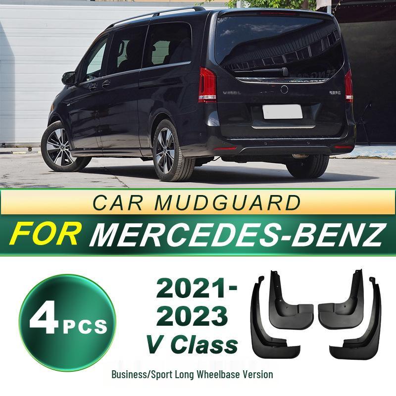 

Мерседес-Бенц V-Класс (21–23) Брызговики с удлиненной колесной базой - Мягкие резиновые брызговики для бизнес/спортивных моделей