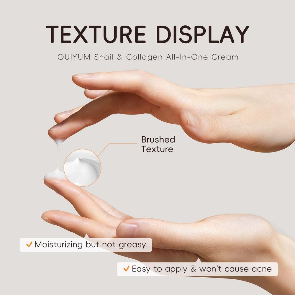 Snail Cream Collagen Wrinkle Improvement Cream 50g, 1 piece
