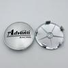 4 pezzi 68MM ( Diametro Interno 63MM ) Emblema Logo Advanti Tappi Centrali Ruote Auto Coprimozzi Cerchioni Auto Copertura Mozzo Ruote Accessori Auto