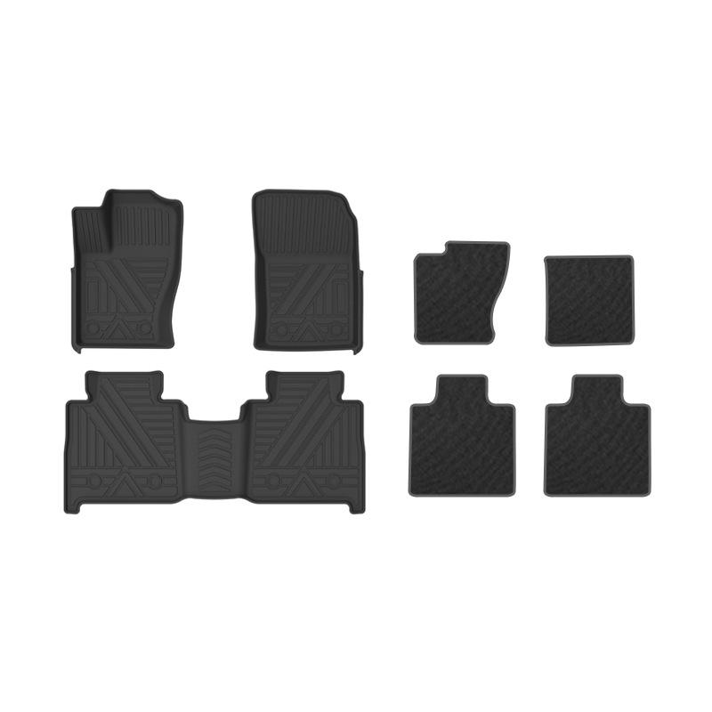 2023 Great Wall Shanhai Cannon Waterproof Eco-friendly TPE Double-layer Car Floor Mats with Wear-resistant Galaxy Carpet Surface.