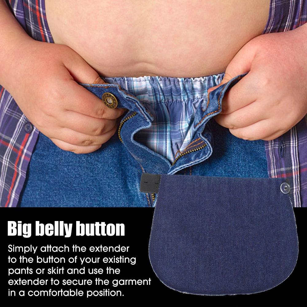 Schwangerschaftsgürtel Verlängerungsschnalle Damen Schwangerschaftsgürtel Hosenverstellung Schnalle Großer Bauch Taillenverlängerung Elastisches Band