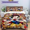 3pcs Cartoon Snow White and the Seven Dwarfs Bedding Set Includes 1 Quilt Cover and 2 Pillowcases, Comfortable Bedding