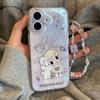 Yoko Little White Rabbit Cartoon Apple 17 Mobile Phone Case Ins Wind 17promax Mobile Phone Case Apple 16/15