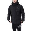 Casual Warm Thick Short Sleeve Down Jacket Unisex Outerwear Black 848313-01