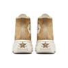 Converse Run Star Hike Fashion Trend High-Top Canvas Shoes Unisex Brown Yellow