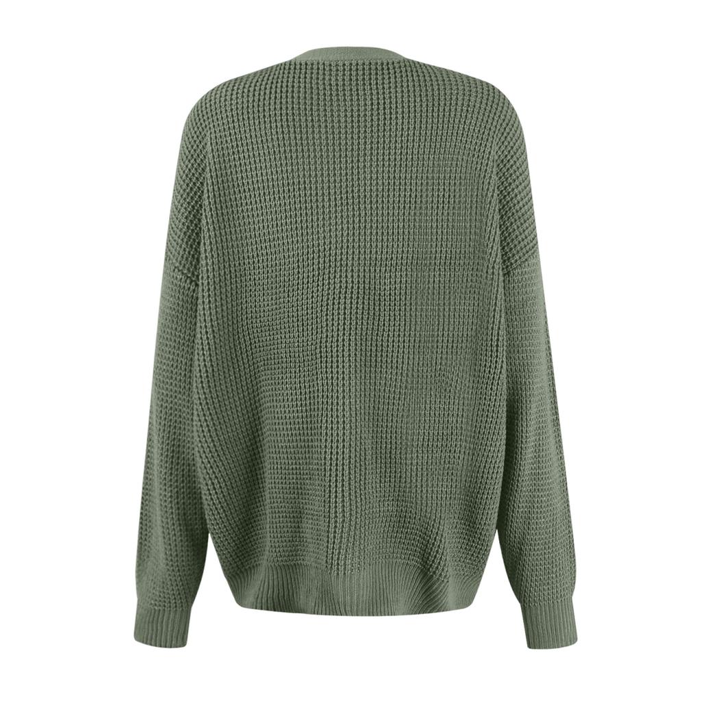 Women's Cardigan Sweater Button-Down Long Sleeve Oversized Knit Cardigans