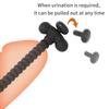 25CM Long Prostate Hollow Urethral Catheter Dilator Horse Eye Irritation Adult Sex Toys For Urethra Masturbation Men Penis Plug