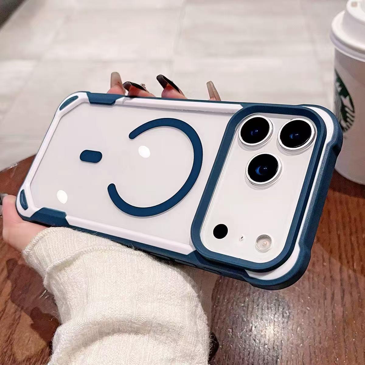 

Магнитный защитный чехол для iPhone 17 Pro Max - Простой дизайн, Защита от падений 16Plus