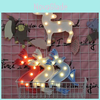 Unicorn Night Light With Star Shape Led Decor For Bedroom And Gift Use