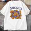 Chicken Nugget TShirt Funny 90s Concert Tee Weird Stuff Meme T Shirt Christmas Gifts Unisex Women Cotton Short Sleeve Graphic Tee
