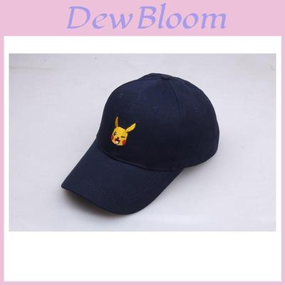 Pokemon Cartoon Baseball Cap With Adjustable Fit For Casual Wear