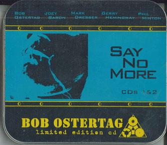 

CD BOB OSTERTAG - Say No More Vol.1&2 RERB3 RER 2002 Non Japan Jazz Used