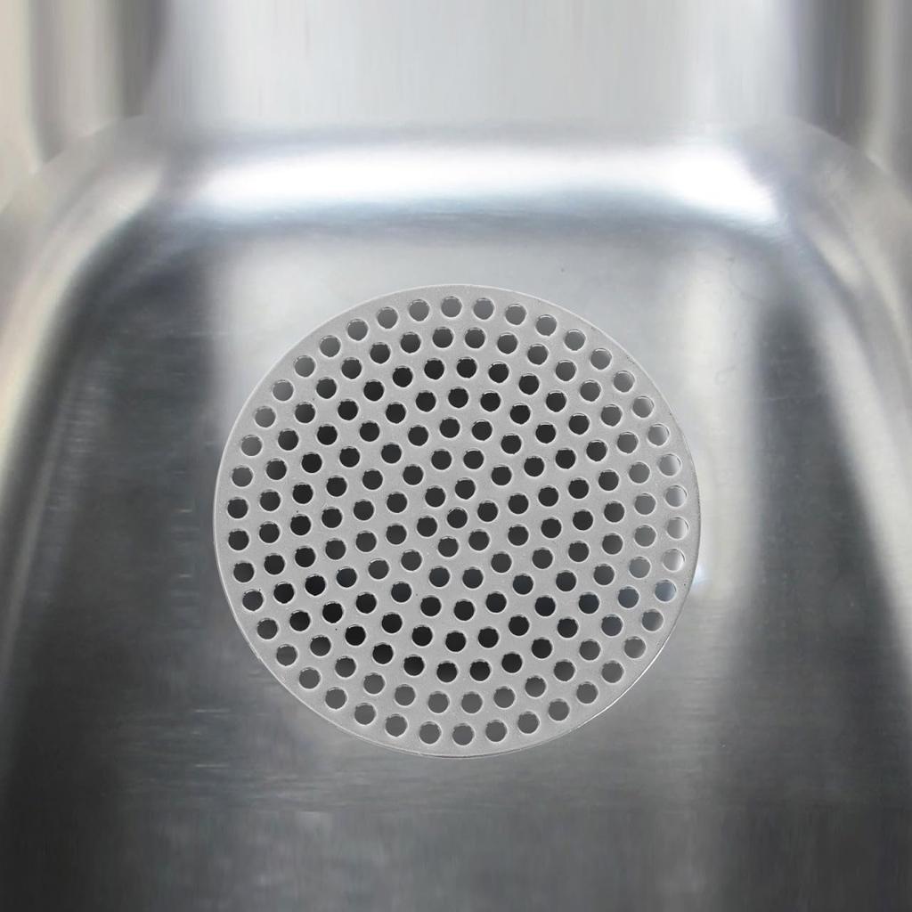 4Pcs Stainless Steel Drain Covers Hair Catcher Filter for Shower Bathroom Bathtub and Sink Round Floor Rustproof Easy To Use