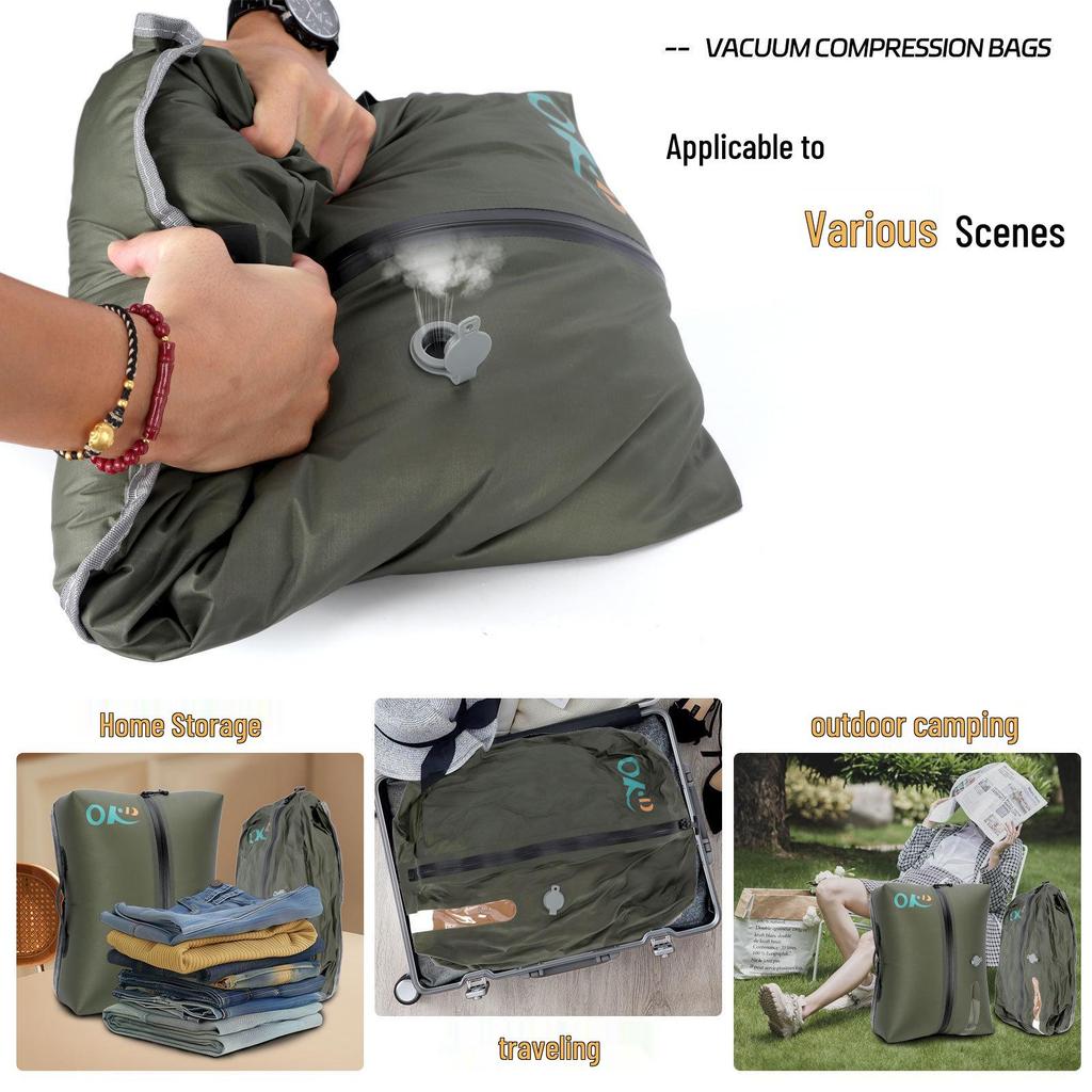 16L Second Gen TPU Vacuum Compression Clothes Storage Bag for Suitcases