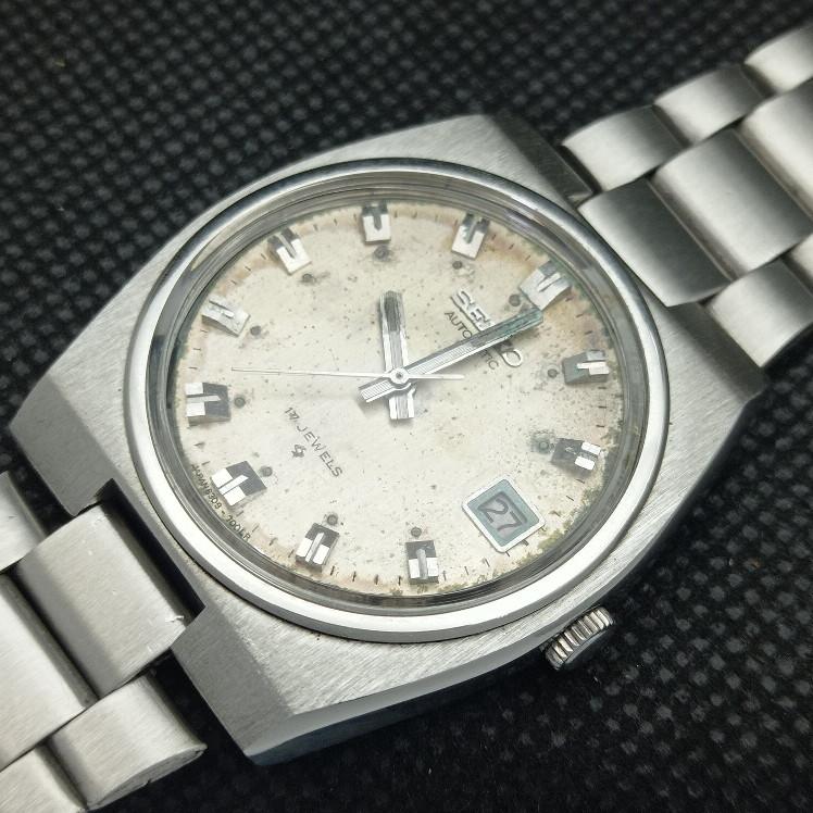 USED VINTAGE SEIKO 5 AUTOMATIC 6309A JAPAN MENS DATE WATCH 621b-a413540-2 SKU621b-a413540