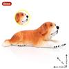 Oenux Kitty Dog Animals Model Action Figure Siamese Husky Pug Rottweiler Puppy Figurines PVC Cute Collection Toy Kids Gift