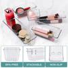 Acrylic Shelf Set with Cosmetic Organizer and Dorm Drawer Divider