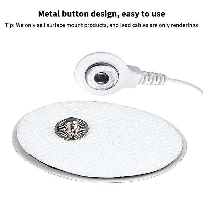 2Pcs Electrostimulation Electrode Patch Self Adhesive Pulse Gel Sticker Ems Muscle Stimulator Acupuncture Massager Replacement