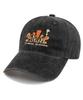 Bichiseuaenkeulim Creaf Stone-Washed Ball Cap-Charcoal