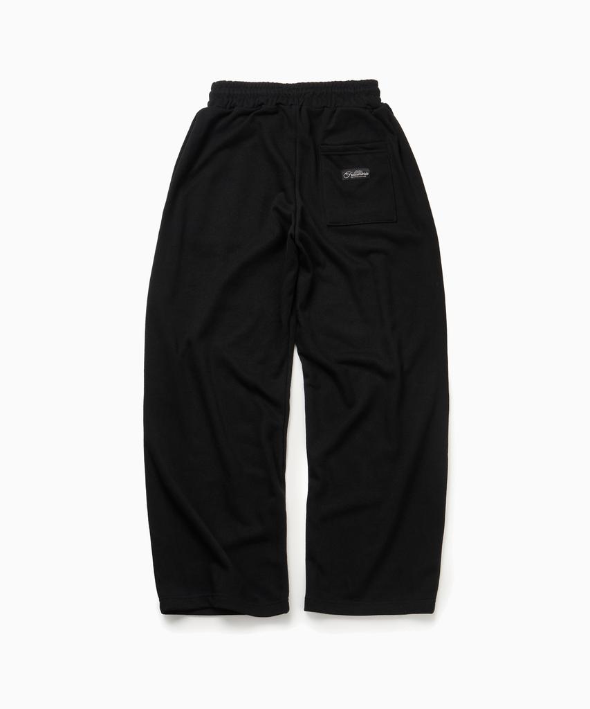 FREEMARIO Double-Pleat Training Pants [Black]