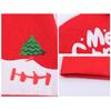 2pcs/set Snowman Christmas Car Seat Cover Cartoon Auto Headrest Decorative Hat  Car Decor