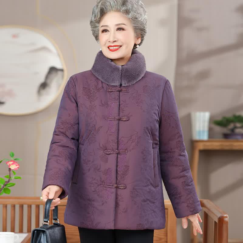 Hodo Women's Winter Plus Velvet Padded Jacket