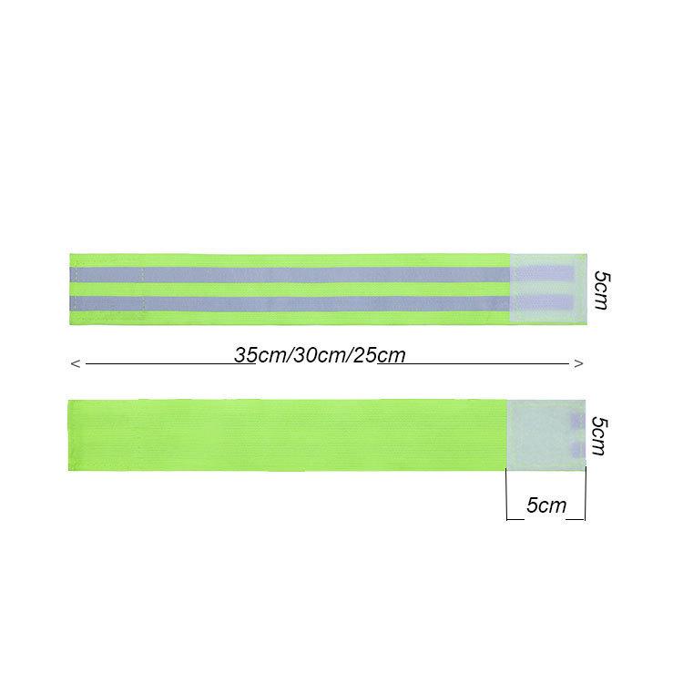 Reflective Sports Wristband for Night Running & Cycling