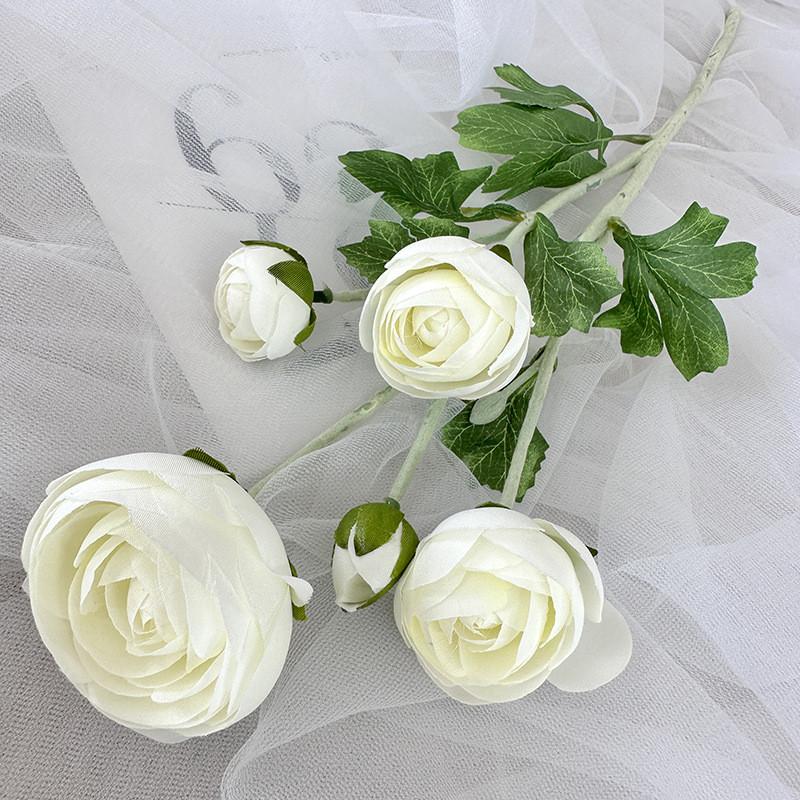 Rose Wedding Decor Artificial Flower Set With Velvet Texture For Home And Event Use