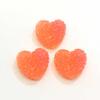 Flat Back Gummy Candy Resin Cabochon Star Shape Heart Shape for DIY Embellishments Scrapbooking