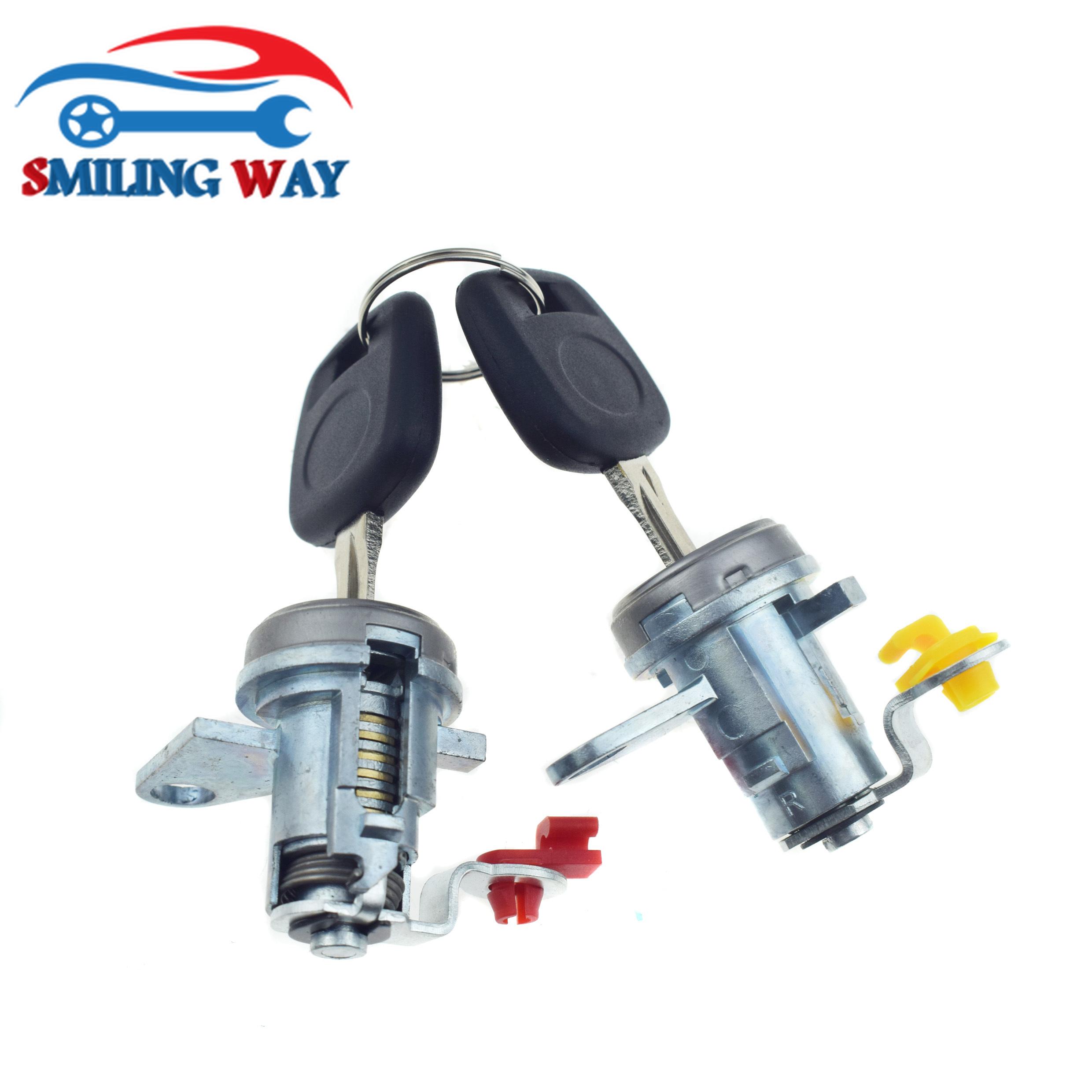 

Door Lock Cylinder Keys Key Kit For Toyota RAV4 RAV 4 1996 1997 1998 1999 2000 2001 2002 2003 2004 # 69052-42060, 69051-42050 серебряный