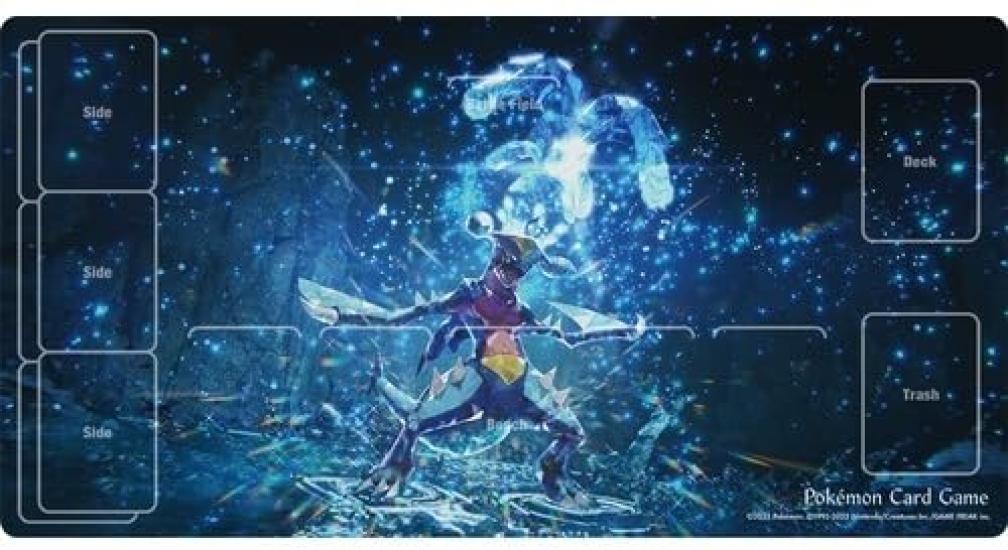 

Pokémon Trading Card Game Rubber Playmat: Water Terrastar Garchomp