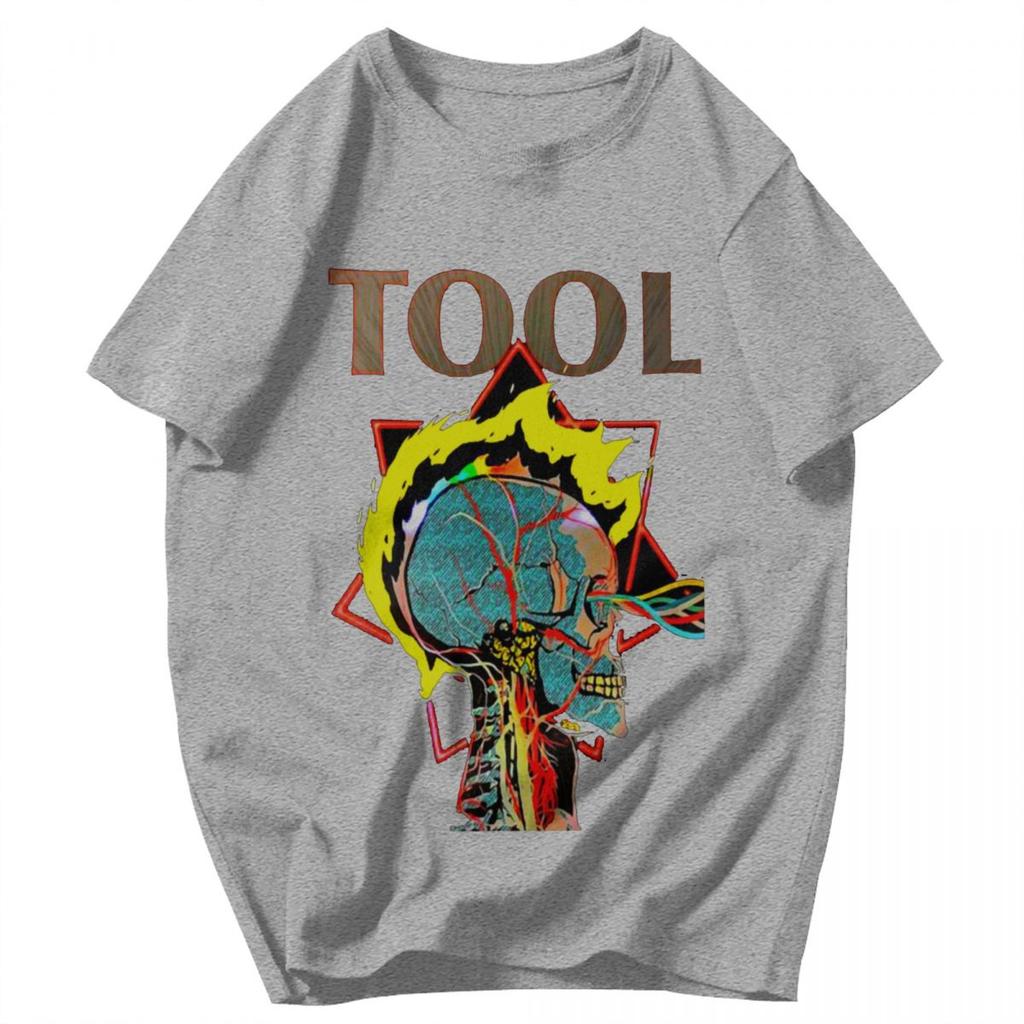 Men T Shirt Tool Metal Music Band Trending Summer Y2K Graphic Oneck Unisex Clothing T Shirts