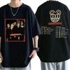 Vintage Rockband Radiohead T-shirt Herr 100% Bomull T-shirts Hip Hop The Bends Musikalbum Tryck T-shirt Överdimensionerad Topp
