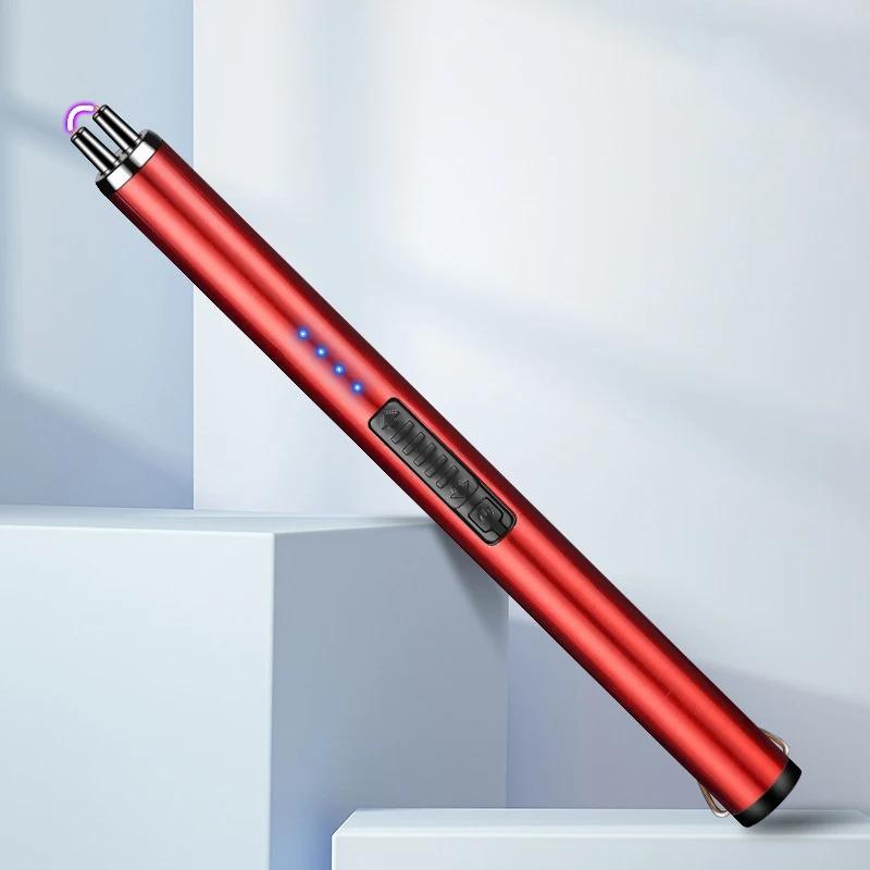 5-Pack Electric Windproof Lighter, Kitchen Fire Stick, Smoke Accessories,Flameless USB Rechargeable Lightweight Lighter 2025 New