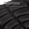 3D Comfort Gel Motorcycle Seat Pad 2pcs/set Universal Breathable Shock Absorbing Seat Cushion Cover for All Motorbike Models