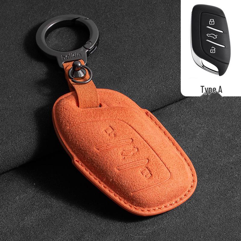

MG5/Roewe i5/ei6/RX5 Third Gen Remote Flocking Key Case - Anti-Fall Protection