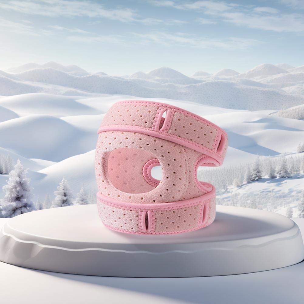 Patella Kniebandage Verstellbare Patella Knieunterstützung Patella Sehnen Kniemanschette für Basketball Volleyball Kniebeugen